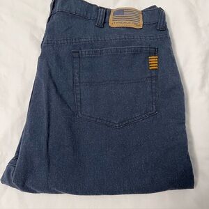 TYNDALE VERSA Blue Men’s Flame Resistant Jeans/Pants - CAT 2 2112 - Size 42